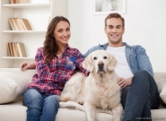 Romantic family picture